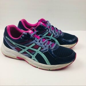 Asics Gel-Noosa‎ Tri 8 Athletic Running Shoes Women's Sz 10.T356N Rainbow…